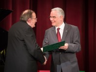 Lukácsi Huba tanár úr életműdíjat kapott