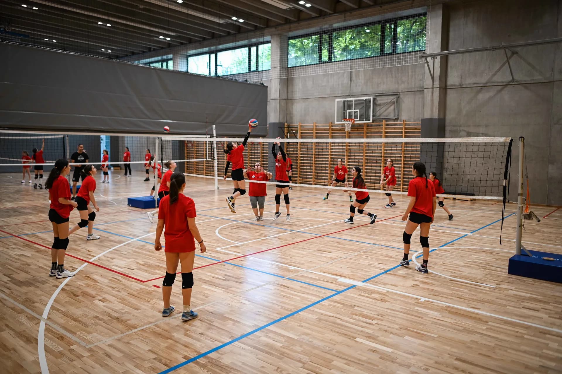 Sportfoglalkozások a gimnáziumban