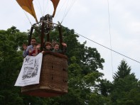 Hőballonnal a Levegő-nap győztes osztálya