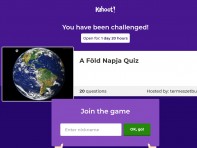 Fenntarthatóság - kahoot, határidő: április 23.  18 óra